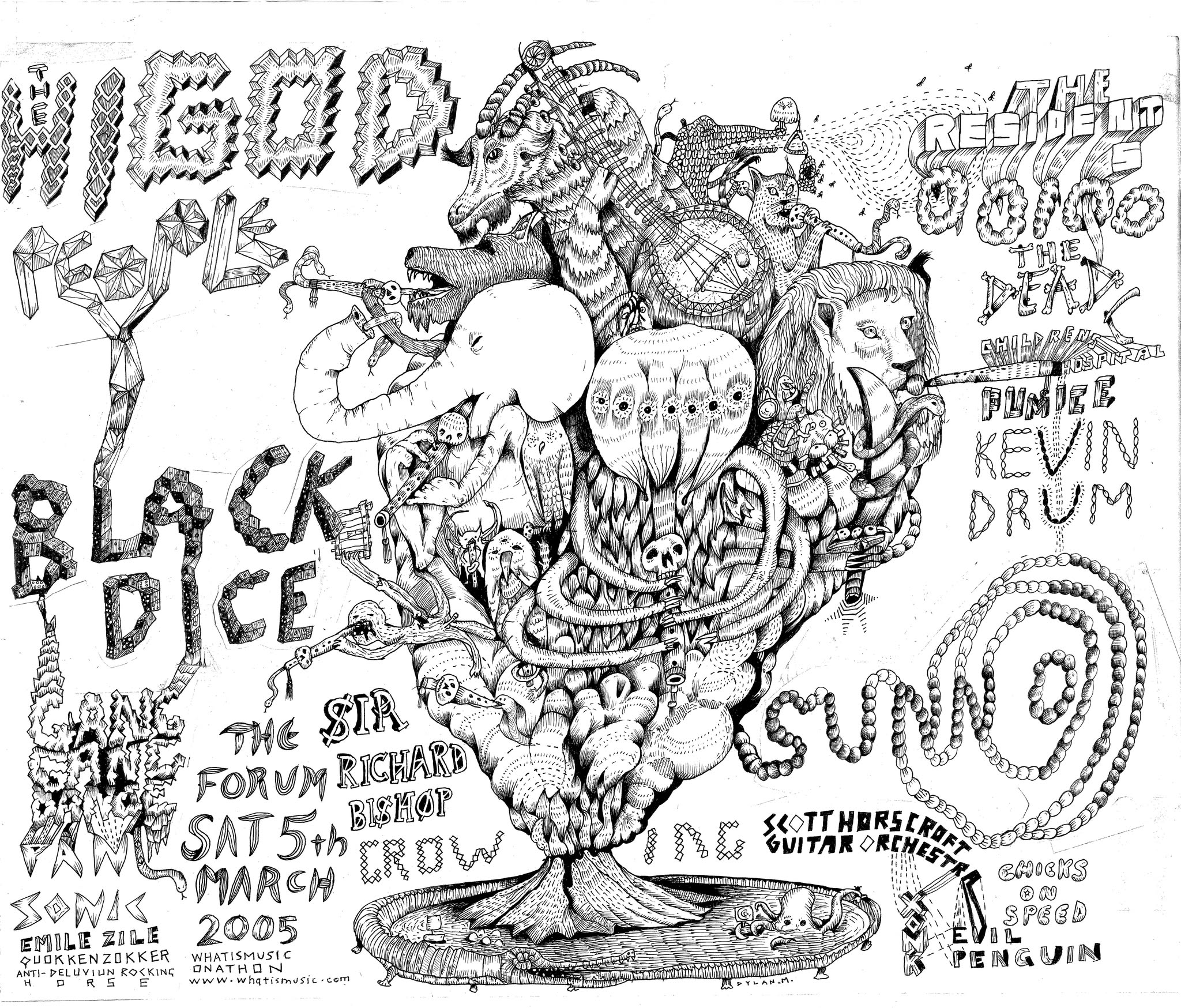 HGP flyer: at What Is Music 2005